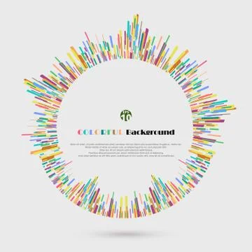 Abstract vector of patterns colorful modern background. Dynamic stylish with 스톡 일러스트