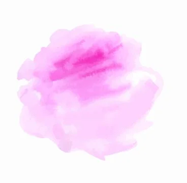 Abstract vector pink watercolor texture Stock Illustration