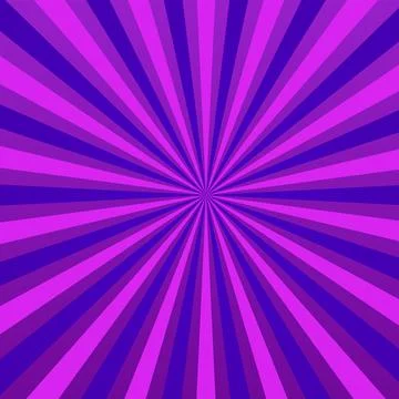 Abstract vector purple background rays in retro style Illustrazione stock