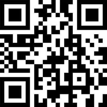 Abstract vector qr code design for id scanning digital technology Stock Illustration