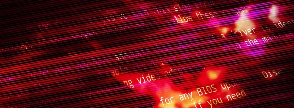 Abstract Vector Red Background. Malware, or Hack Attack Concept Stock Illustration