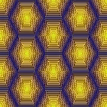 Abstract vector seamless gradient yellow-blue background Stock Illustration