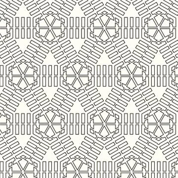 Abstract vector seamless gray pattern geometrical background 스톡 일러스트