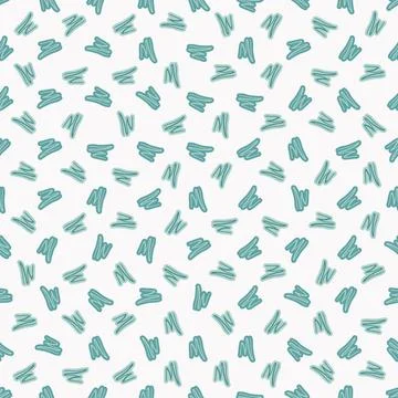 Abstract vector seamless pattern. Childish style minimalistic design with geo Stock Illustration