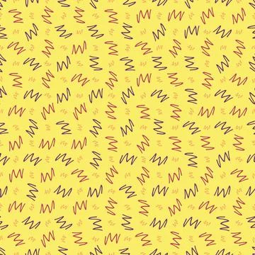 Abstract vector seamless pattern. Childish style minimalistic design with geo Stock Illustration