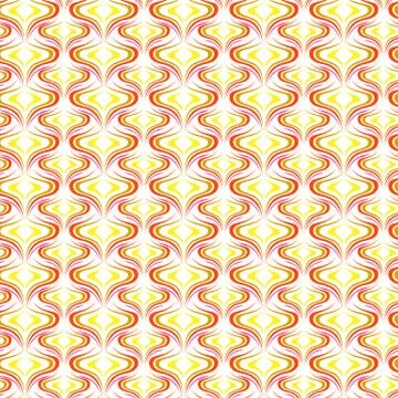 Abstract vector seamless pattern with colorful feathers of a peacock Illustrazione stock