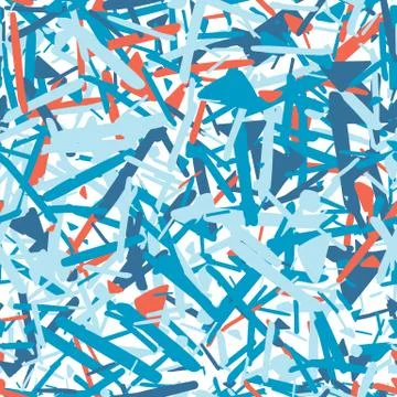 Abstract vector seamless pattern for girls, boys, clothes. Illustrazione stock