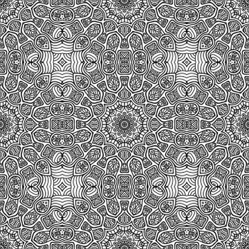 Abstract vector seamless pattern Stock Illustration