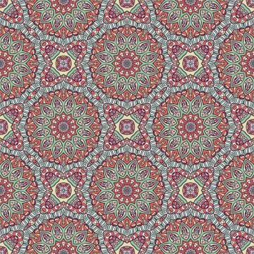 Abstract vector seamless pattern Stock Illustration