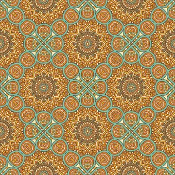 Abstract vector seamless pattern Stock Illustration