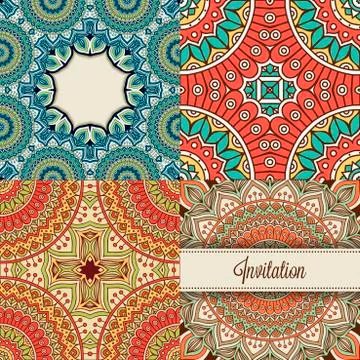 Abstract vector seamless pattern Stock Illustration