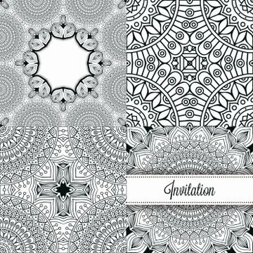 Abstract vector seamless pattern Stock Illustration