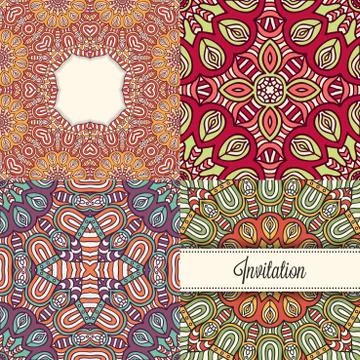 Abstract vector seamless pattern Stock Illustration