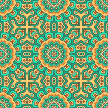 Abstract vector seamless pattern Stock Illustration