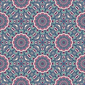 Abstract vector seamless pattern Stock Illustration