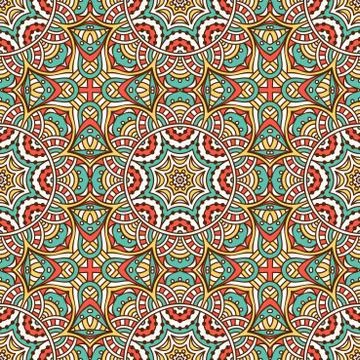 Abstract vector seamless pattern Stock Illustration