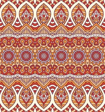 Abstract vector seamless pattern Stock Illustration