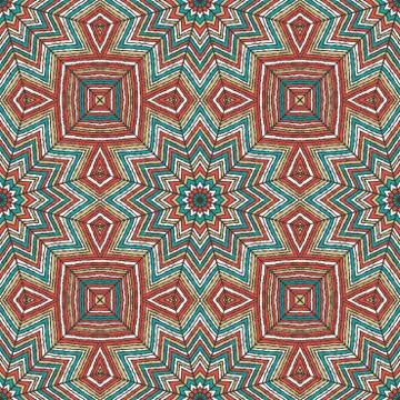 Abstract vector seamless pattern Stock Illustration