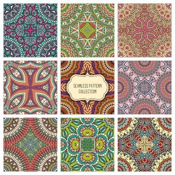 Abstract vector seamless pattern Stock Illustration