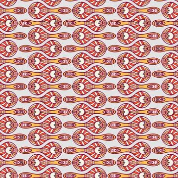 Abstract vector seamless pattern Stock Illustration