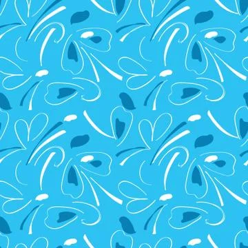 Abstract  vector seamless pattern Stock Illustration