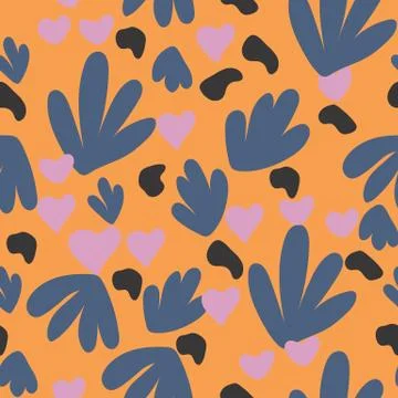 Abstract  vector seamless pattern Stock Illustration