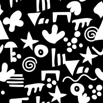 Abstract  vector seamless pattern Stock Illustration