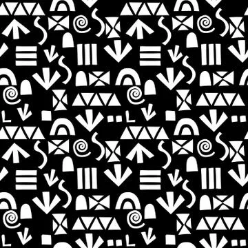 Abstract  vector seamless pattern Stock Illustration
