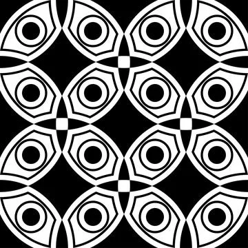 Abstract vector seamless pop art pattern. Pop art, graphic ornament. Stock Illustration