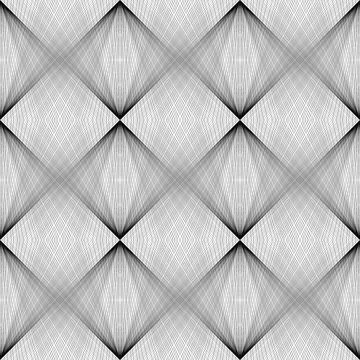 Abstract vector seamless squares pattern Stock Illustration