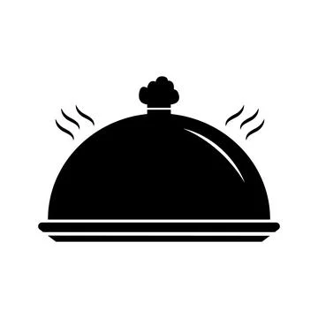 Abstract Vector Serving Tray Icon Design Template Stock Illustration