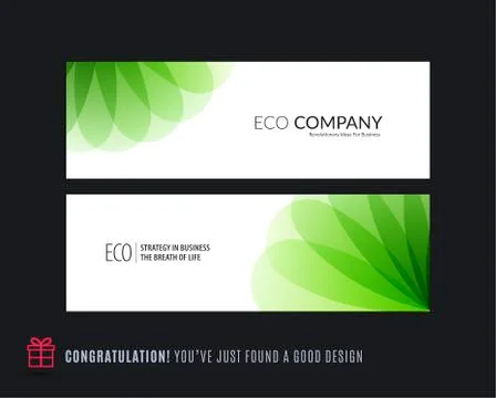 Abstract vector set of horizontal website banners with colourful flowers Illustrazione stock