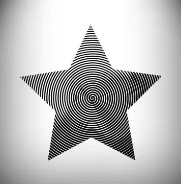 Abstract vector shape Stock Illustration