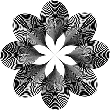 Abstract vector shape Stock Illustration