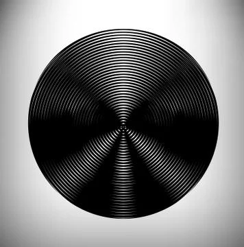Abstract vector shape Stock Illustration