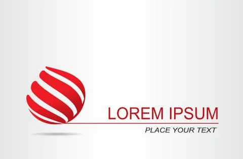 Abstract vector sign. Stock Illustration