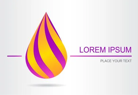 Abstract vector sign. Stock Illustration