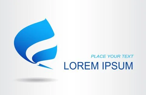 Abstract vector sign. Stock Illustration