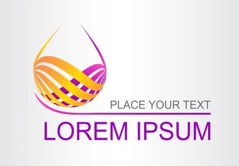 Abstract vector sign. Stock Illustration