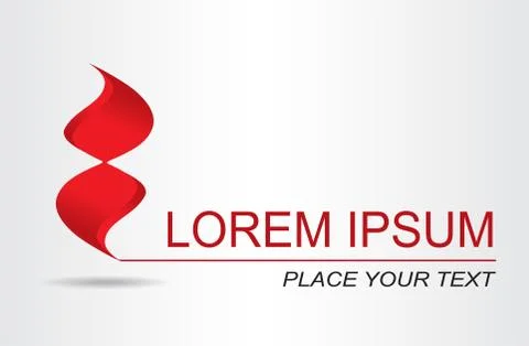 Abstract vector sign. Stock Illustration