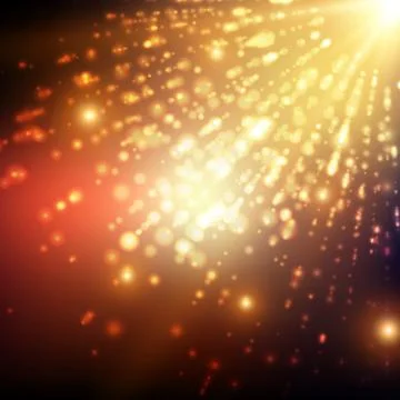 Abstract vector space background. Explosion of glowing particles. Futuristic  스톡 일러스트