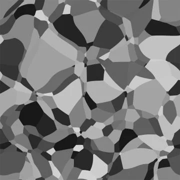 Abstract vector space monochrome background. Chaotically fluid connected points Stock Illustration