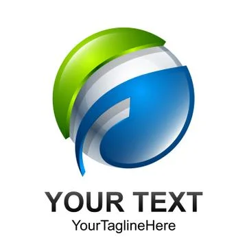 Abstract vector sphere icon technology orbit web rings, round ring circle lin Stock Illustration