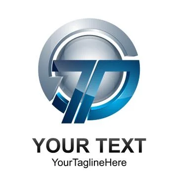 Abstract vector sphere icon technology orbit web rings, round ring circle lin Illustrazione stock