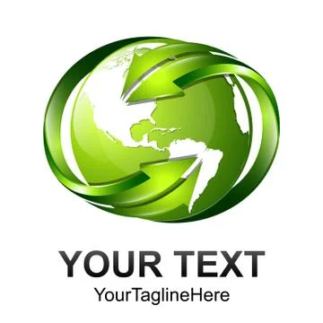 Abstract vector sphere icon technology orbit web rings, round ring circle lin Stock Illustration