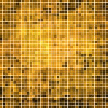 Abstract vector square pixel mosaic background Illustrazione stock
