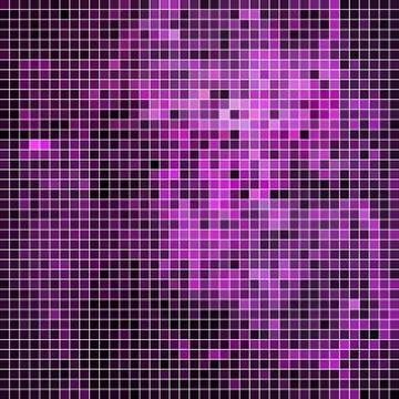 Abstract vector square pixel mosaic background Stock Illustration