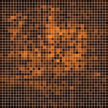 Abstract vector square pixel mosaic background Stock Illustration