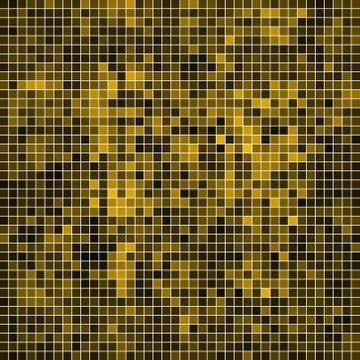 Abstract vector square pixel mosaic background Stock Illustration