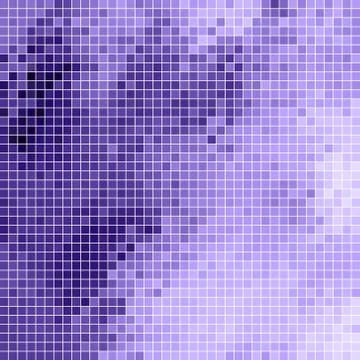 Abstract vector square pixel mosaic background Stock Illustration